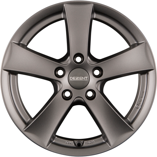 Dezent TX GRAPHITE - Graphite Matt Alufelge 7x17 Zoll ET34 LK 5x112 ML66.6