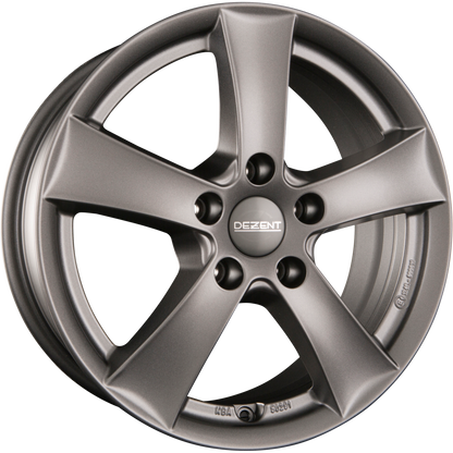 Dezent TX GRAPHITE - Graphite Matt Alufelge 5.5x15 Zoll ET46 LK 5x112 ML66.6 – Bild 2