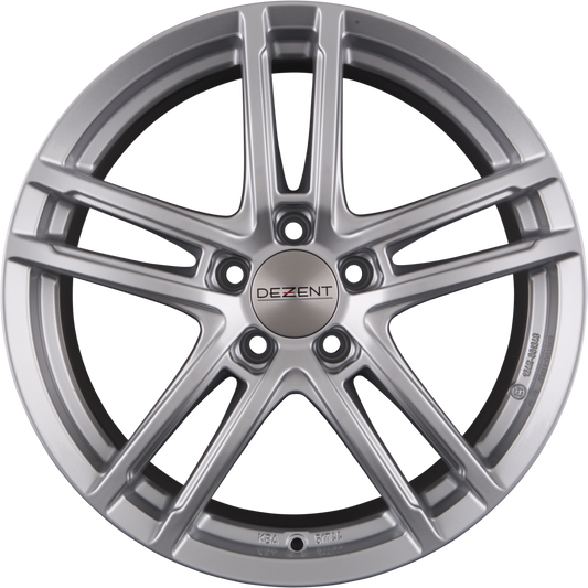 Dezent TZ SILVER - Silber Alufelge 6.5x16 Zoll ET47 LK 5x100 ML57.1