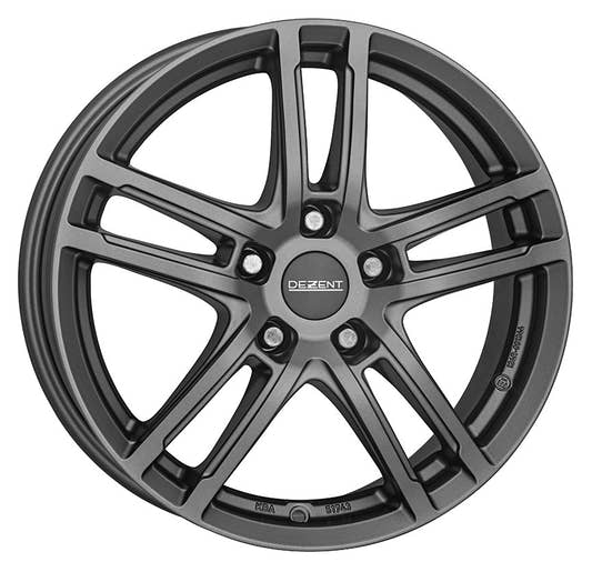 Dezent TZ graphite matt 7x17 ET38 - LK5/112 ML70.1
