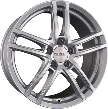 Dezent TZ SILVER - Silber Alufelge 6x16 Zoll ET43 LK 5x112 ML57.1 – Bild 2