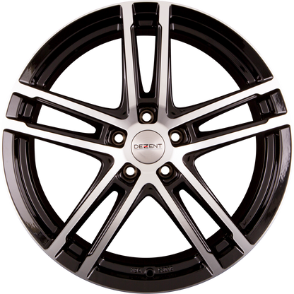 Dezent TZ DARK - Black Polished Alufelge 6x16 Zoll ET45 LK 5x100 ML57.1