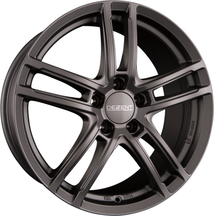 Dezent TZ GRAPHITE - Graphite Matt Alufelge 8x19 Zoll ET43 LK 5x112 ML66.6 – Bild 2