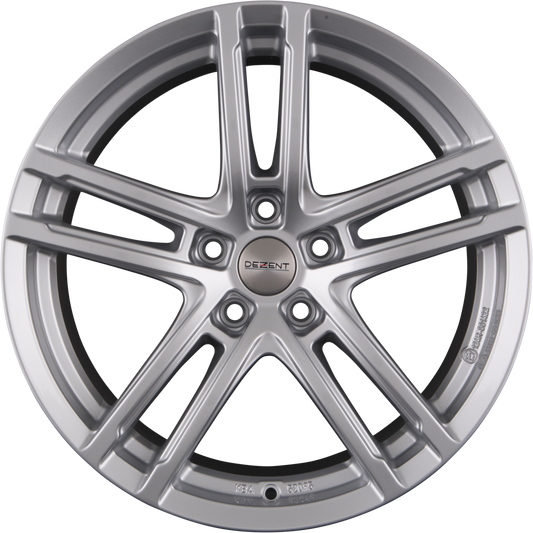 Dezent TZ-C SILVER - Silber Alufelge 7.5x17 Zoll ET27 LK 5x112 ML66.6