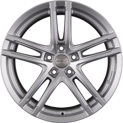 Dezent TZ-C SILVER - Silber Alufelge 7.5x17 Zoll ET27 LK 5x112 ML66.6