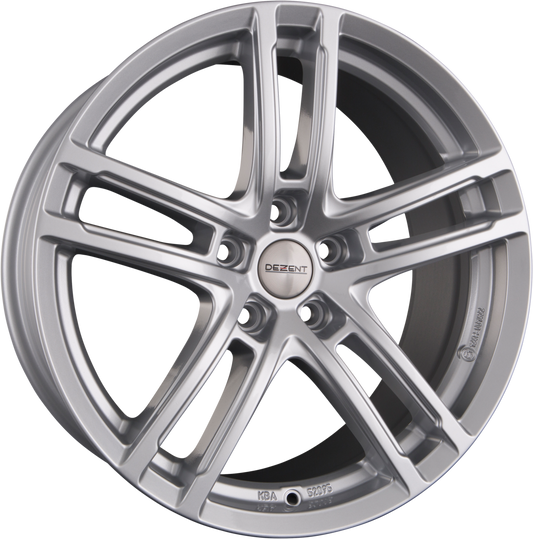 Dezent TZ-C SILVER - Silber Alufelge 7.5x17 Zoll ET27 LK 5x112 ML66.6 – Bild 2