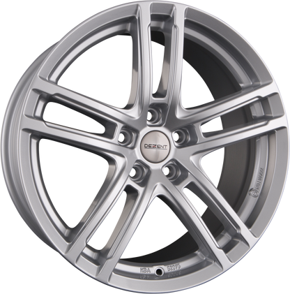 Dezent TZ-C SILVER - Silber Alufelge 7.5x17 Zoll ET27 LK 5x112 ML66.6 – Bild 2