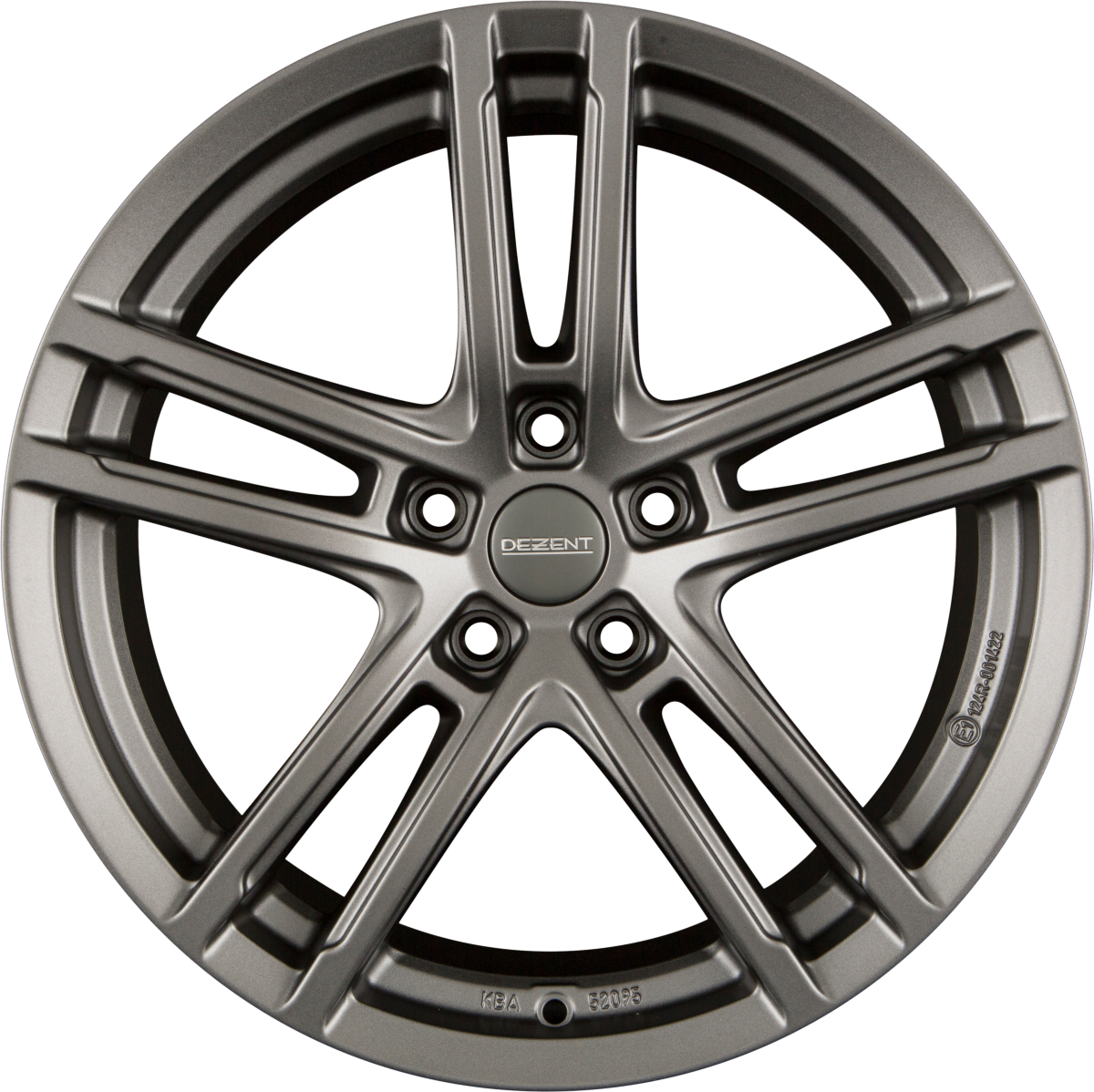 Dezent TZ-C GRAPHITE - Graphite Matt Alufelge 7.5x17 Zoll ET27 LK 5x112 ML66.6