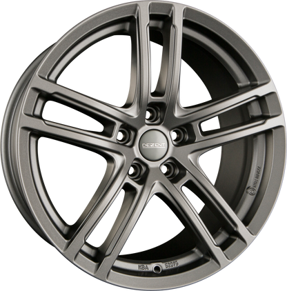 Dezent TZ-C GRAPHITE - Graphite Matt Alufelge 7.5x17 Zoll ET27 LK 5x112 ML66.6 – Bild 2