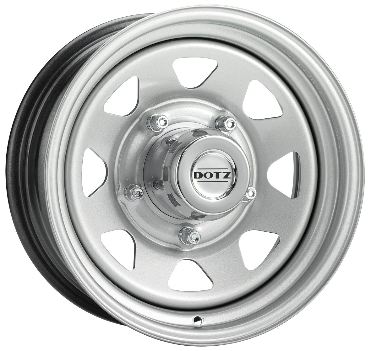 Dotz Dakar silver (ohne Nabenbecher) Stahlfelge – Bild 3
