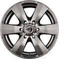 Dotz Luxor Silber High Gloss Alufelge 7x16 Zoll ET0 LK 6x139.7 ML110