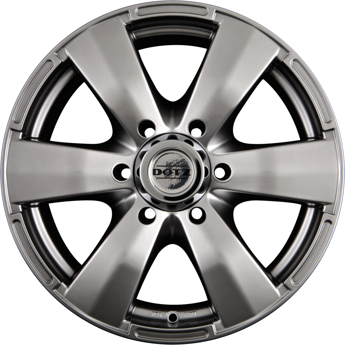 Dotz Luxor Silber High Gloss Alufelge 7x16 Zoll ET0 LK 6x139.7 ML110