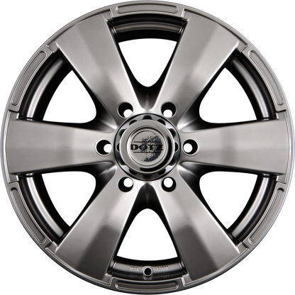 Dotz Luxor Silber High Gloss Alufelge 7x16 Zoll ET0 LK 6x139.7 ML110