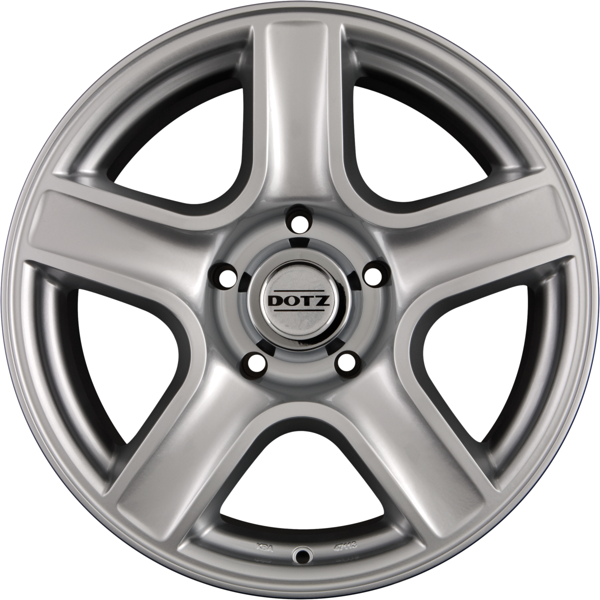 Dotz Hammada Silver Alufelge 8x16 Zoll ET0 LK 5x139.7 ML110