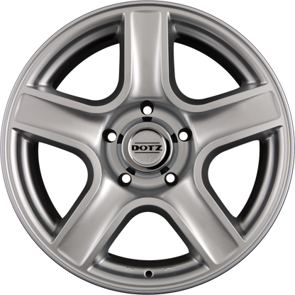 Dotz Hammada Silver Alufelge 8x16 Zoll ET0 LK 5x139.7 ML110
