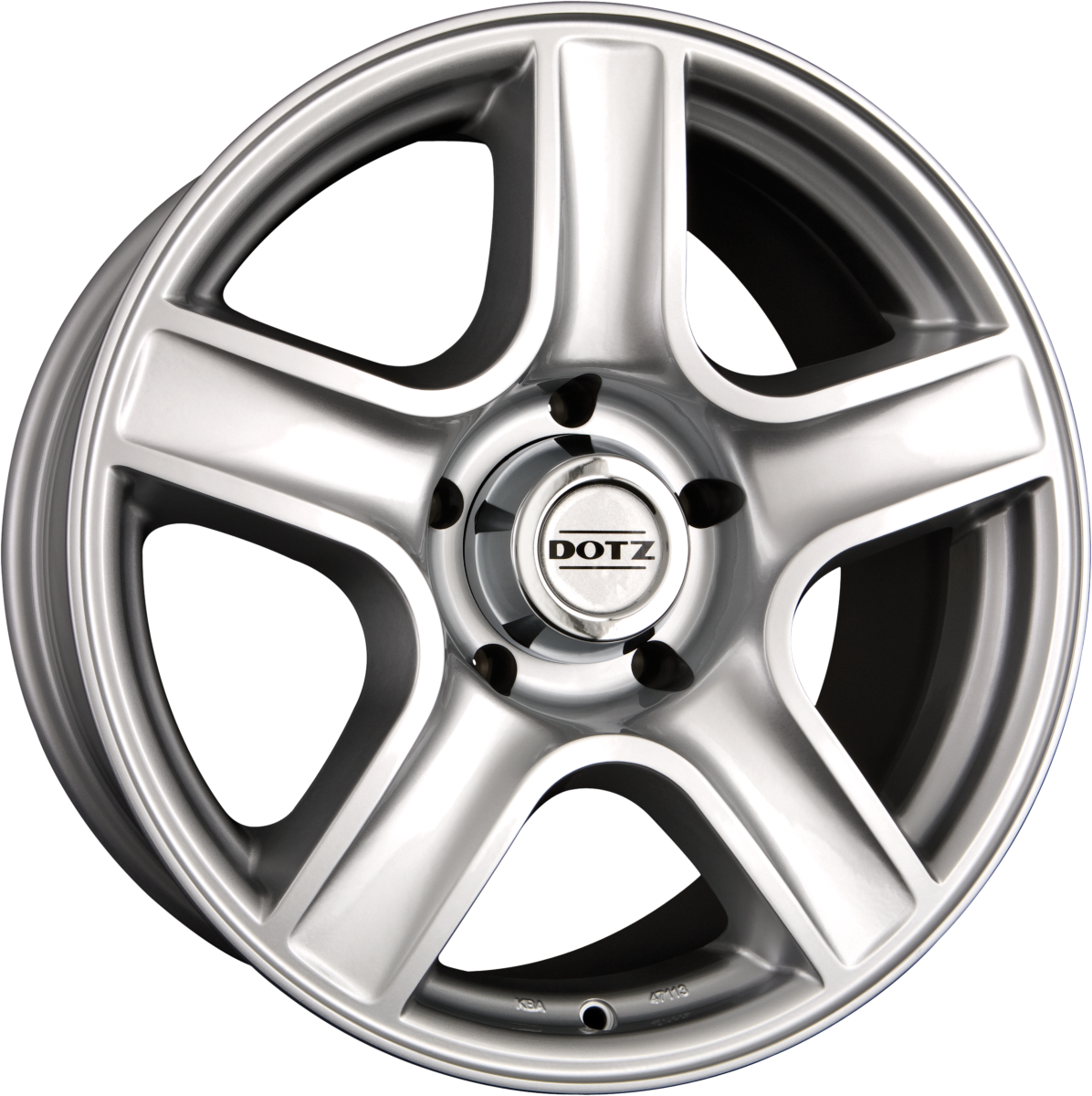 Dotz Hammada Silver Alufelge 8x16 Zoll ET0 LK 5x139.7 ML110 – Bild 2