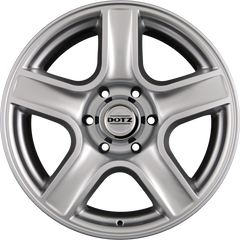 Dotz Hammada Silver Alufelge 8x17 Zoll ET20 LK 6x139.7 ML110