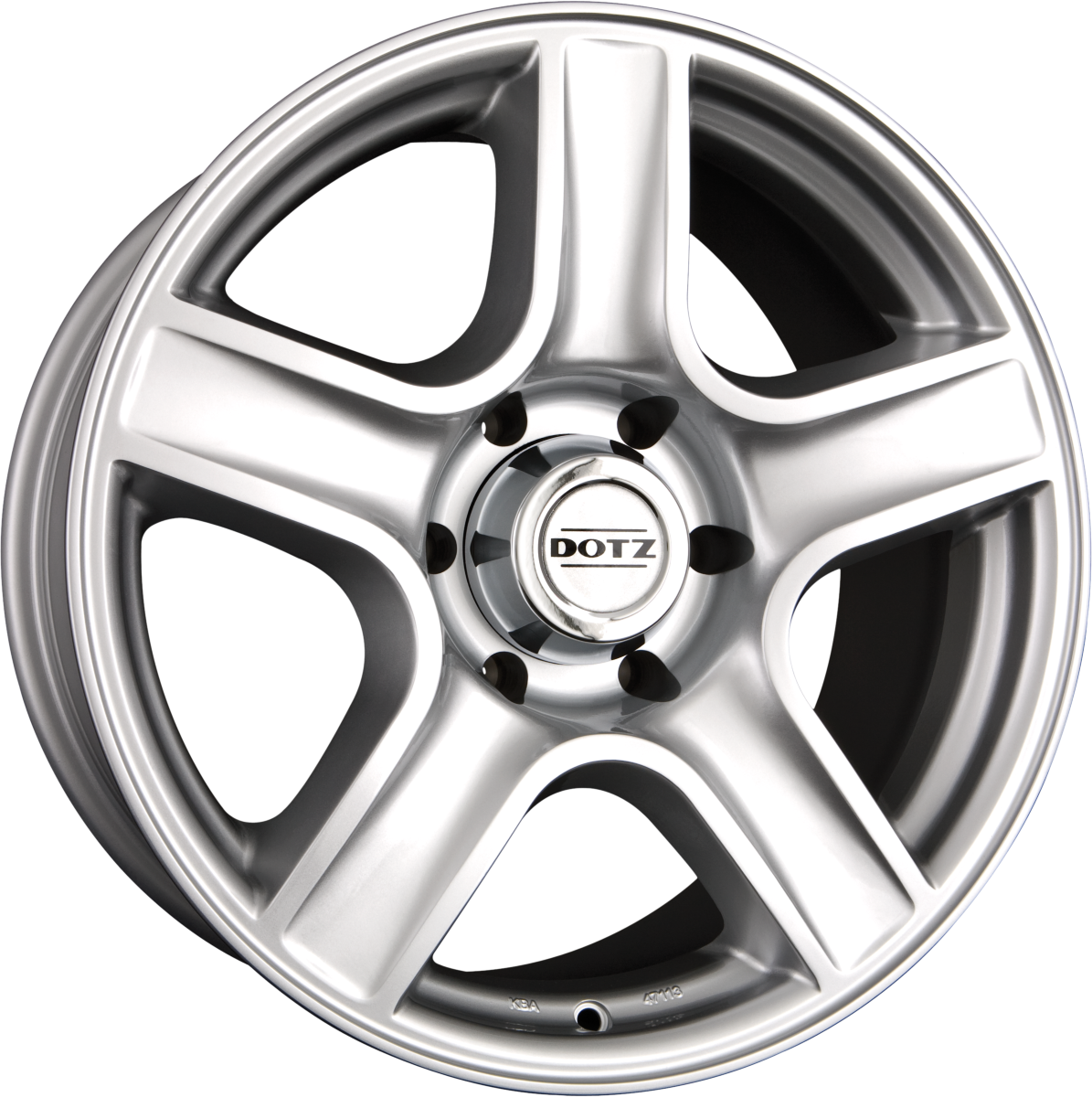Dotz Hammada Silver Alufelge 8x17 Zoll ET20 LK 6x139.7 ML110 – Bild 2