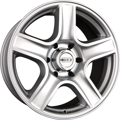 Dotz Hammada Silver Alufelge 8x17 Zoll ET20 LK 6x139.7 ML110 – Bild 2