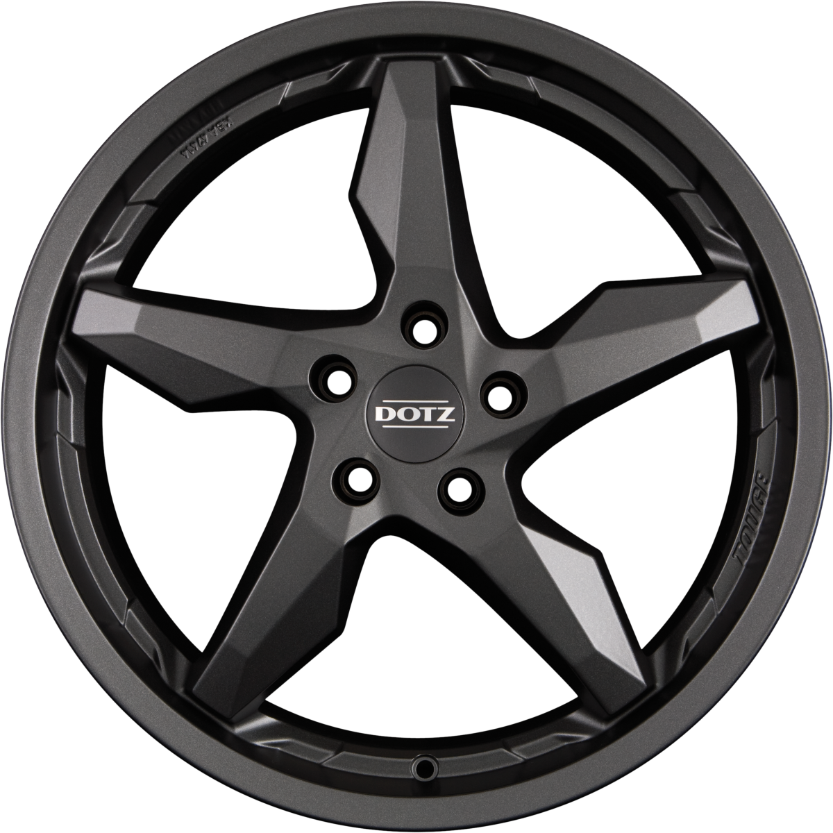 Dotz Touge Graphite Alufelge 8x17 Zoll ET48 LK 5x112 ML70.1