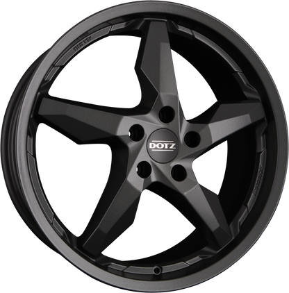 Dotz Touge Graphite Alufelge 8x17 Zoll ET48 LK 5x112 ML70.1 – Bild 2