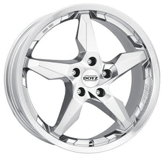 Dotz Touge ball polishing Alufelge 8x19 Zoll ET35 LK 5x120 ML72.6
