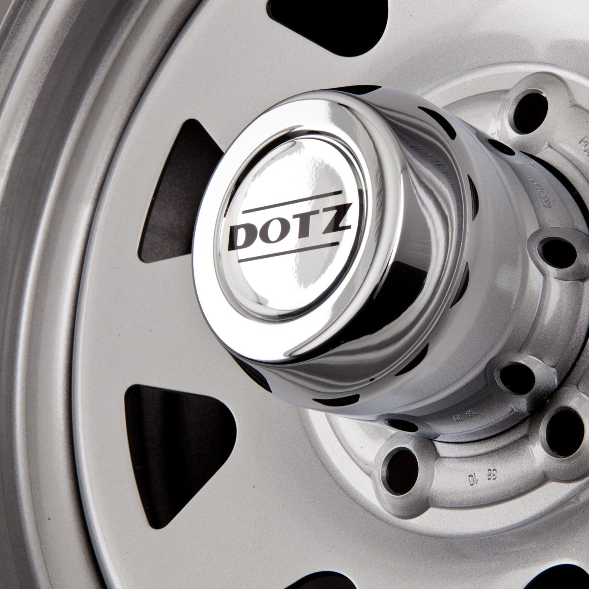 Dotz DAKAR - Ohne Zubehör SILVER - Silber - Offroad Stahlfelge 6x15 Zoll ET0 LK 5x139.7 ML110.1 – Bild 3