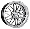 Dotz Mugello black polished Alufelge 8x17 Zoll ET35 LK 5x112 ML70.1