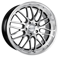 Dotz Mugello black polished Alufelge 8x17 Zoll ET35 LK 5x112 ML70.1