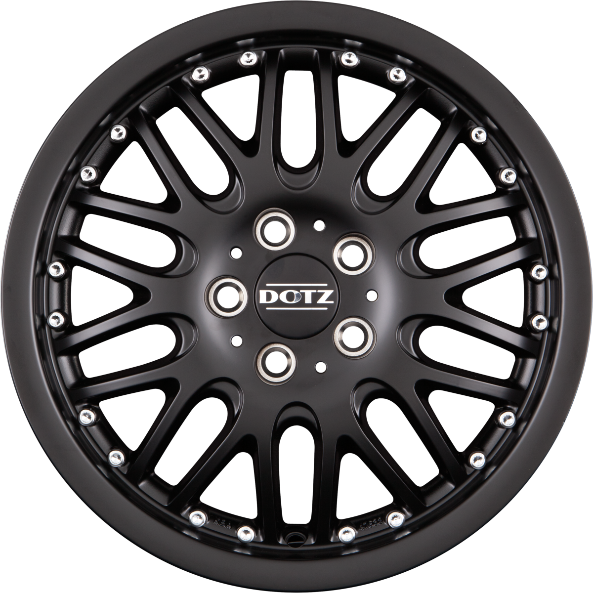 Dotz Mugello DARK Black Matt Alufelge 8x18 Zoll ET35 LK 5x112 ML70.1