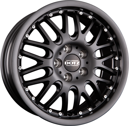Dotz Mugello DARK Black Matt Alufelge 8x18 Zoll ET35 LK 5x112 ML70.1 – Bild 2