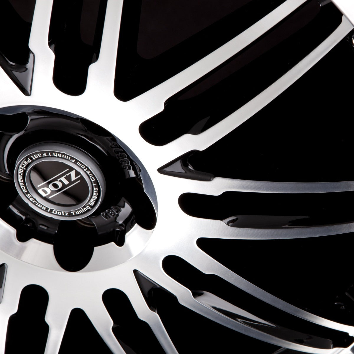 Dotz Territory Black Front Polished Alufelge 10x20 Zoll ET30 LK 5x112 ML66.6 – Bild 3