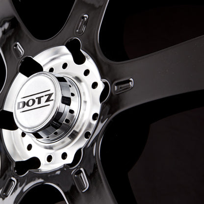 Dotz Crunch Matt BLack / Polished Lip Alufelge 8x16 Zoll ET35 LK 6x139.7 ML67.1 – Bild 3