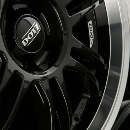 Dotz Shift Black Polished Lip Alufelge 8x18 Zoll ET35 LK 5x112 ML70.1 – Bild 3