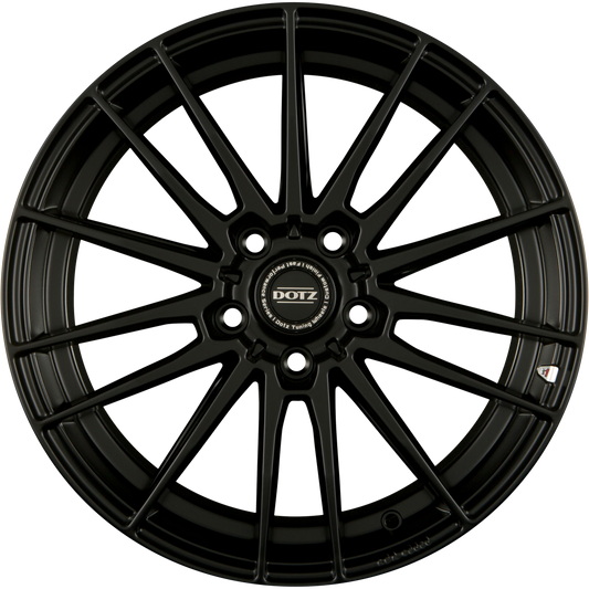Dotz Fast Fifteen DARK Black Matt Alufelge 8x17 Zoll ET48 LK 5x114.3 ML71.6