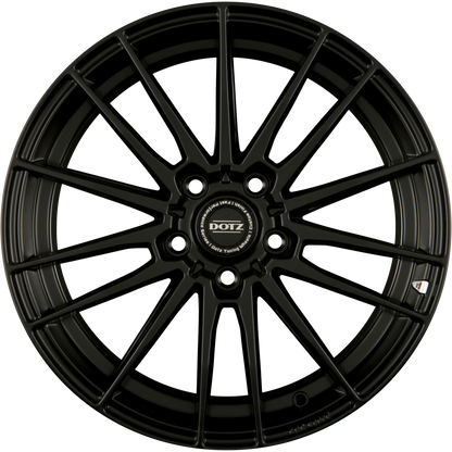 Dotz Fast Fifteen DARK Black Matt Alufelge 8x17 Zoll ET48 LK 5x114.3 ML71.6