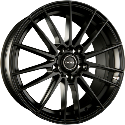 Dotz Fast Fifteen DARK Black Matt Alufelge 8x17 Zoll ET48 LK 5x114.3 ML71.6 – Bild 2