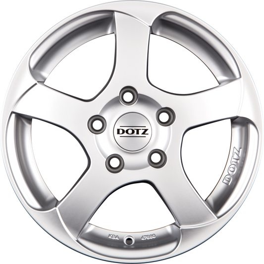 Dotz Freeride Silber Alufelge 7.5x17 Zoll ET45 LK 5x114.3 ML71.6