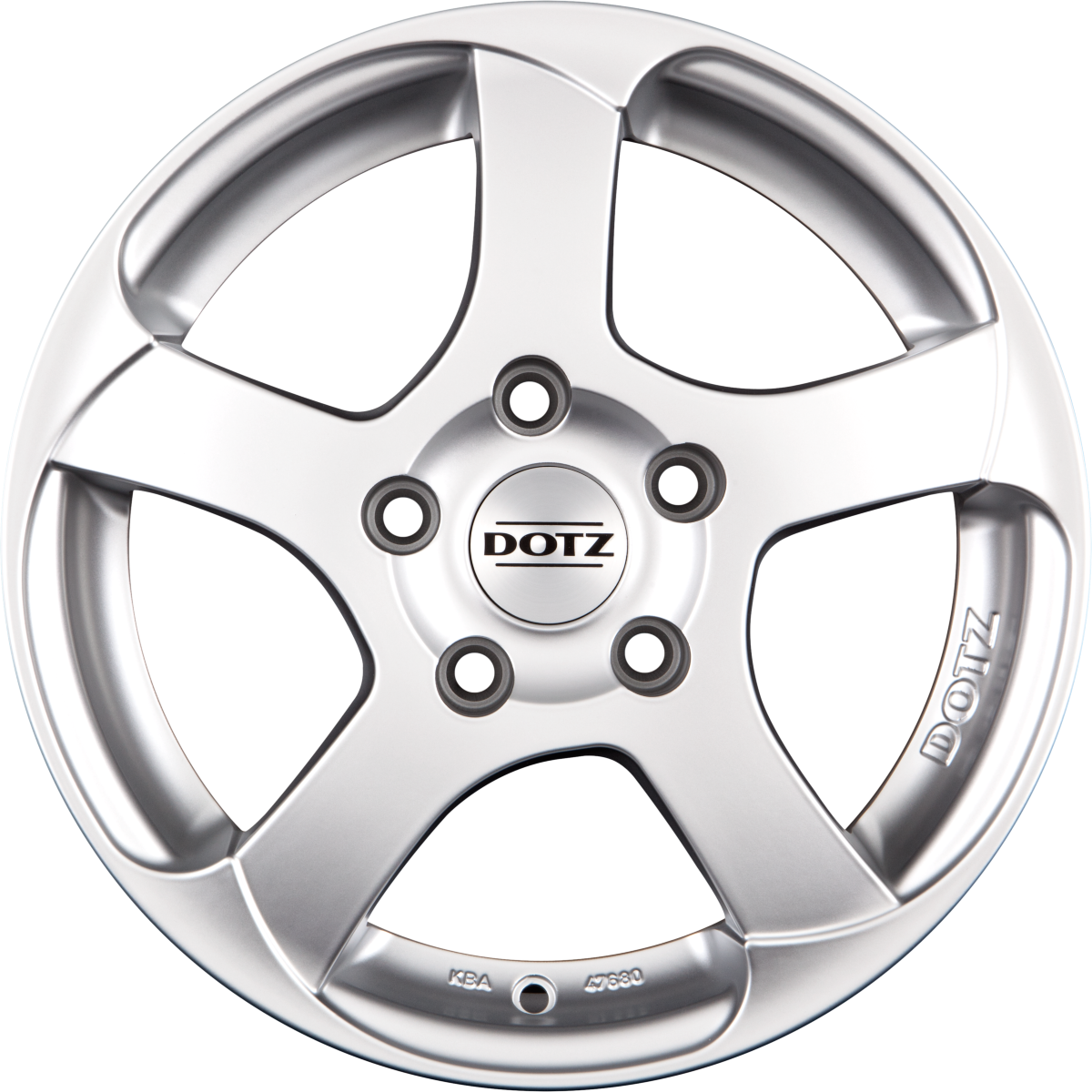 Dotz Freeride Silber Alufelge 7.5x17 Zoll ET45 LK 5x114.3 ML71.6