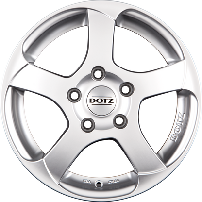 Dotz Freeride Silber Alufelge 7.5x17 Zoll ET45 LK 5x114.3 ML71.6