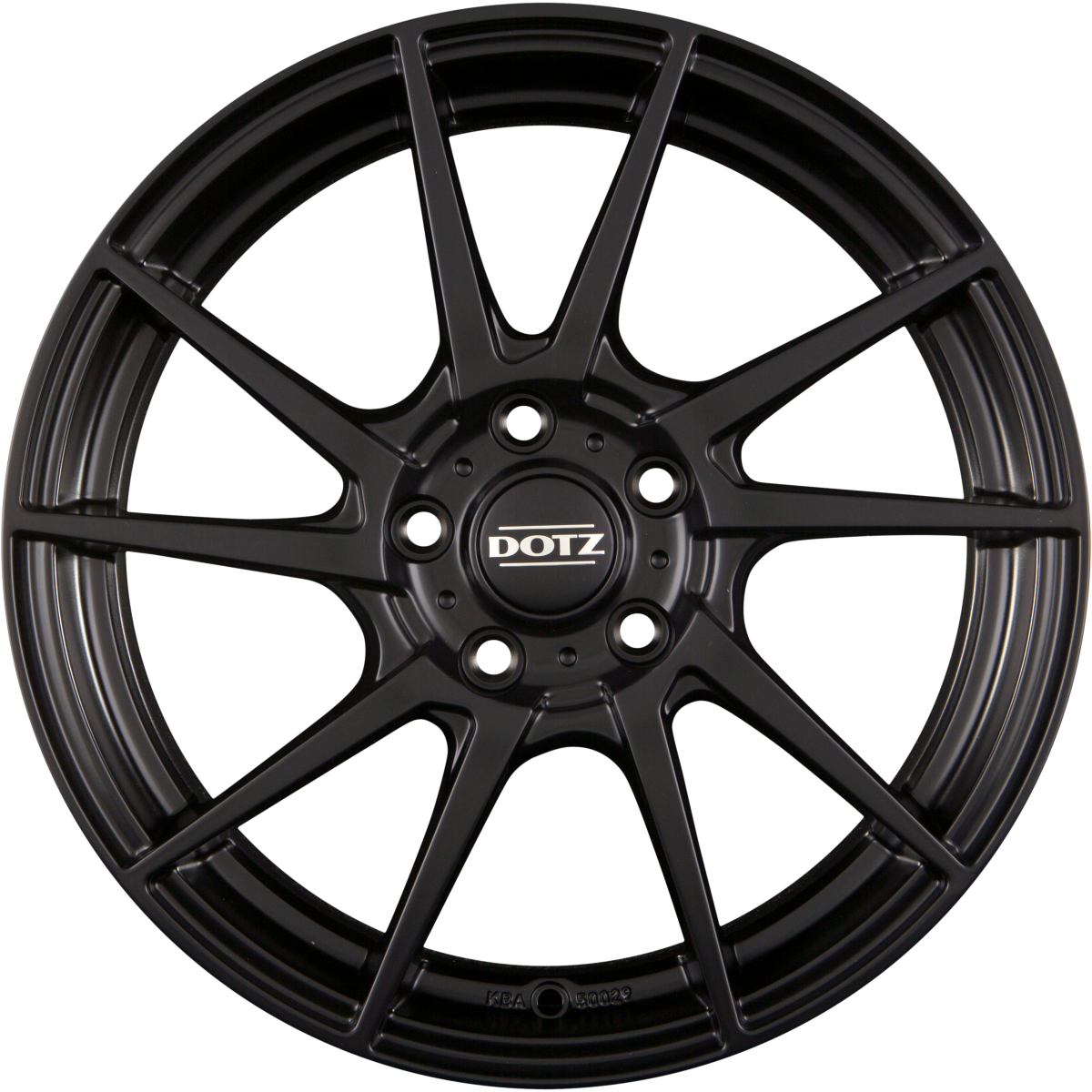 Dotz Kendo DARK Black Matt Alufelge 7x16 Zoll ET45 LK 4x100 ML60.1