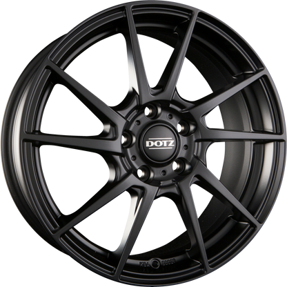 Dotz Kendo DARK Black Matt Alufelge 7x17 Zoll ET38 LK 5x112 ML70.1 – Bild 2