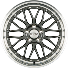 Dotz Revvo DARK - Gunmetal Polished Alufelge 8x18 Zoll ET35 LK 5x112 ML70.1