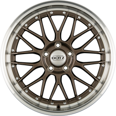 Dotz Revvo Bronze Polished Lip Alufelge 8.5x20 Zoll ET35 LK 5x112 ML70.1