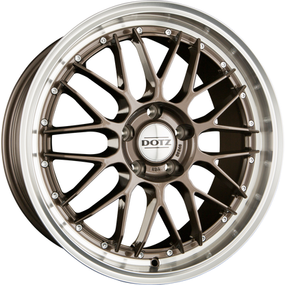 Dotz Revvo Bronze Polished Lip Alufelge 8.5x20 Zoll ET35 LK 5x112 ML70.1 – Bild 2