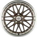 Dotz Revvo Bronze Polished Lip Alufelge 9.5x20 Zoll ET35 LK 5x112 ML70.1