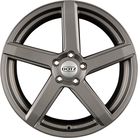 Dotz CP5 GRAPHITE - Graphite Matt Alufelge 8.5x18 Zoll ET45 LK 5x114.3 ML71.6