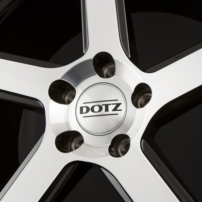 Dotz CP5 DARK - Black Polished Alufelge 9.5x19 Zoll ET40 LK 5x120 ML72.6 – Bild 4
