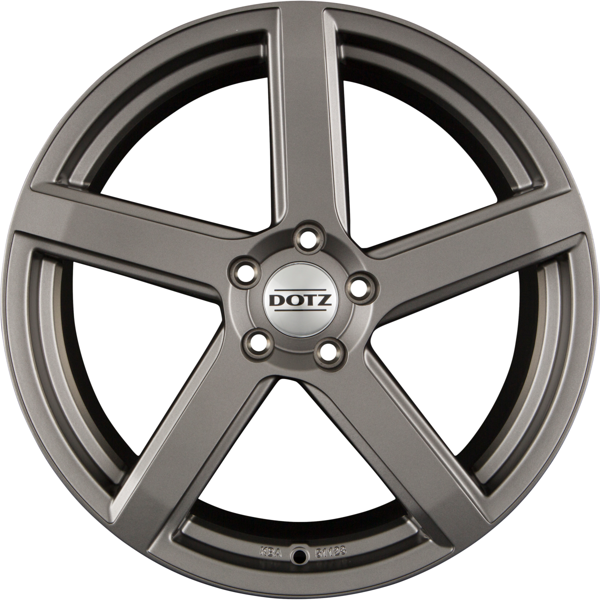 Dotz CP5 GRAPHITE - Graphite Matt Alufelge 8.5x20 Zoll ET45 LK 5x112 ML70.1