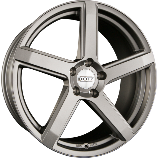 Dotz CP5 GRAPHITE - Graphite Matt Alufelge 8.5x20 Zoll ET45 LK 5x112 ML70.1 – Bild 2